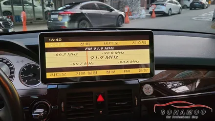 인천 벤츠GLK 12.3인치 모니터 아틀란 장착 / 인천, 부평, 부천