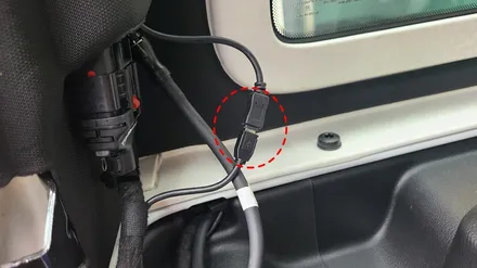 jeep랭글러 카렉스PDI 순정블랙박스 후방 카메라 A/S / 인천, 부평, 부천