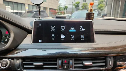 인천 bmw x6 f16 안드로이드 오토 애플 카플레이 장착 / 인천, 부평, 부천