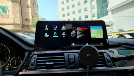 인천 BMW F30 순정 모니터 교체 애플 카플레이 안드로이드 오토  모니터 장착 / 인천, 부평, 부천
