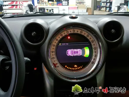 BMW 미니 컨트리맨 후방카메라 장착 / 인천, 부평, 부천