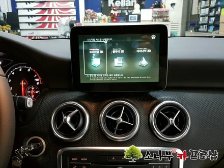 벤츠A200 아틀란 네비게이션 장착 / 인천, 부평, 부천