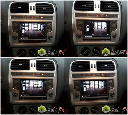 폭스바겐 폴로 후방카메라 장착 / 인천, 부평, 부천