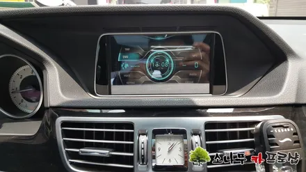 벤츠 w212 E-클래스 아틀란 네비 매립 / 인천, 부평, 부천