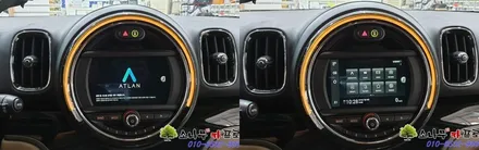 MINI F60 컨트리맨 JY Z1아틀란 네비 장착 / 인천, 부평, 부천