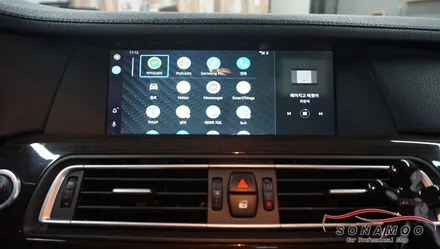 BMW 7시리즈 F02 애플&안드로이드오토  카플레이 장착 / 인천, 부평, 부천