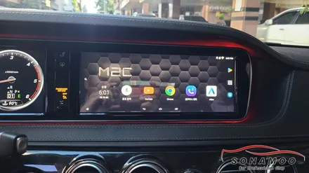 벤츠s클래스 w222 안드로이드 셋탑 m2c-200a 고화질PLUS 아이나비Z9000 장착 / 인천, 부평, 부천