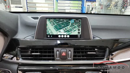BMW X1(F48) 손쉽게 사용할수있는 애플카플레이 안드로이드 오토 모듈 장착 / 인천, 부평, 부천