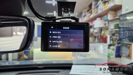 폭스바겐 id4 하이패스 와 아이나비 s1000 블랙박스 조합 / 인천, 부평, 부천