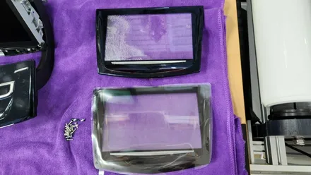 캐딜락 ATS 순정 터치 패널 파손으로 순정터치 패널 교체 작업 / 인천, 부평, 부천