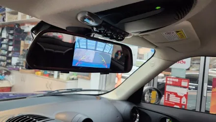 인천 미니 페이스맨 R61 애플 카플레이 장착 기존 후방카메라 연결 작업 / 인천, 부평, 부천