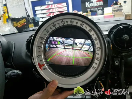 BMW 미니 컨트리맨 후방카메라 장착 / 인천, 부평, 부천