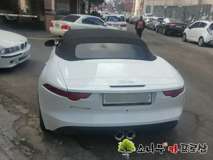재규어 F타입 컨버터블 큐비아 블랙박스 장착 / 인천, 부평, 부천