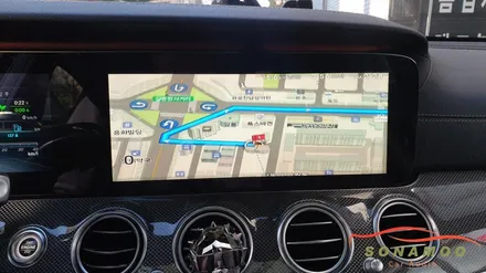 벤츠 w213 클래스 안드로이드 셋탑 M2C-200A 장착 / 인천, 부평, 부천