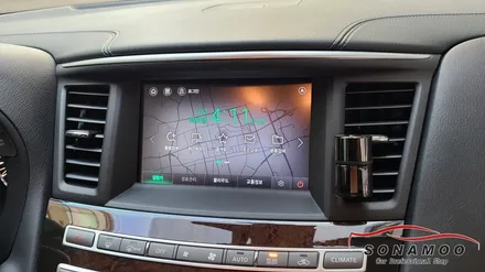 인피니티 Q60 안드로이드 M2C-200A 아틀란 장착 / 인천, 부평, 부천