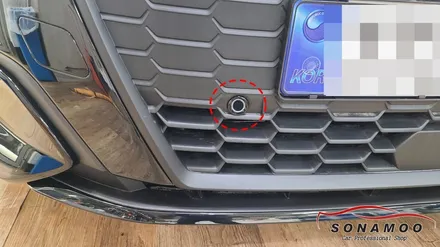아우디A3 23년형  전방에 물체를 감지해 충돌을 방지해주는 전방센서 장착 / 인천, 부평, 부천