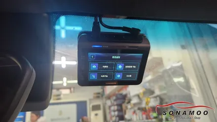 제네시스 G80 기존 블랙박스 제거후 블랙박스 대표주자 아이나비QXD1 장착 / 인천, 부평, 부천