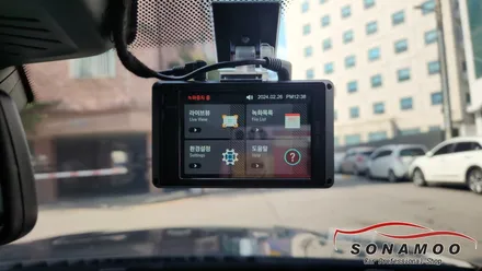 BMW 7시리즈G11 순정 블랙박스 탈거후 아이나비 블랙박스 장착 / 인천, 부평, 부천