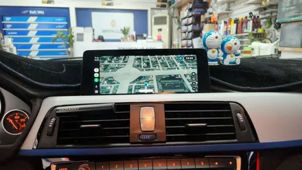 bmw f30 애플카플레이 안드로이드 오토 사용을 위한 모듈 장착 / 인천, 부평, 부천