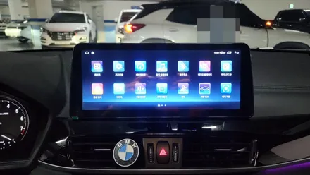 BMW X2 카인원12.3인치 안드로이드 올인원 장착 / 인천, 부평, 부천