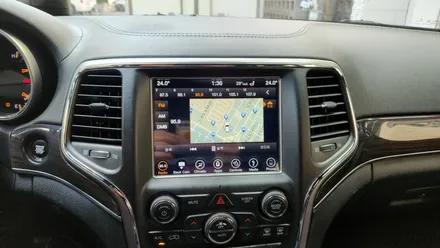 Jeep 그랜드 체로키 순정 모니터 터치 불량 액정 흘러내림 터치 패널 교체 작업 / 인천, 부평, 부천