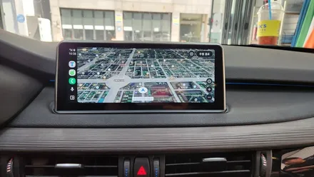 bmw x5 nbt 순정 모니터 탈거 후 터치 카플레이 안드로이드 오토 장착 / 인천, 부평, 부천