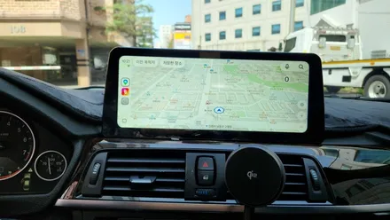인천 BMW F30 순정 모니터 교체 애플 카플레이 안드로이드 오토  모니터 장착 / 인천, 부평, 부천
