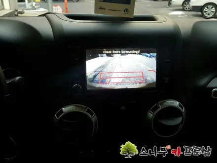 JEEP 루비콘 네비매립 블랙박스 장착 / 인천, 부평, 부천