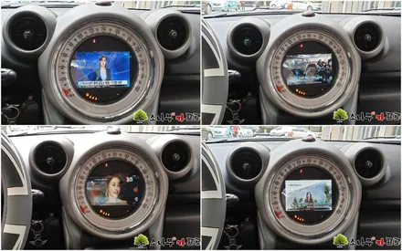 컨트리맨 R60 아틀란 네비 후방카메라 장착 / 인천, 부평, 부천