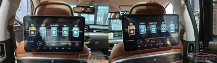 기아자동차 K9 뒷좌석 오너와 아이들을 위한 리어 모니터 장착 / 인천, 부평, 부천