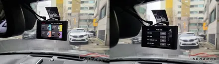 랜드로버 디스커버리 블랙박스 아이나비Z500 교체작업 / 인천, 부평, 부천