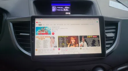 인천혼다CRV  아이나비AK-100 탈거후 최고의 스펙 안드로이드 올인원 장착 / 인천, 부평, 부천