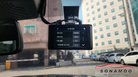 BMW 7시리즈G11 순정 블랙박스 탈거후 아이나비 블랙박스 장착 / 인천, 부평, 부천