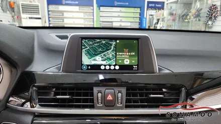BMW X1(F48) 손쉽게 사용할수있는 애플카플레이 안드로이드 오토 모듈 장착 / 인천, 부평, 부천