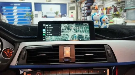bmw f30 애플카플레이 안드로이드 오토 사용을 위한 모듈 장착 / 인천, 부평, 부천