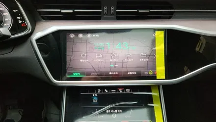 인천 아우디 25년형 A6 C8 아틀란 네비 매립 장착 / 인천, 부평, 부천