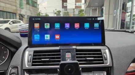bmw 118d f20 순정 모니터 탈거 12.3 안드로이드 올인원 S-PLAY 장착 / 인천, 부평, 부천