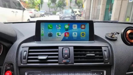 인천 bmw 118d f20 순정 모니터 이용 카플레이 안드로이드  후방카메라 장착 / 인천, 부평, 부천