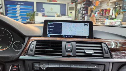 인천 bmw f30 무선 애플 카플레이 안드로이드 오토 모듈 장착 작업 / 인천, 부평, 부천