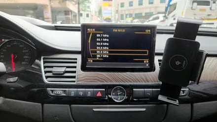 인천 아우디 A8 순정 MMI 고장으로 라디오 미디어 후방카메라 사용할 수 없음 수리 작업 / 인천, 부평, 부천