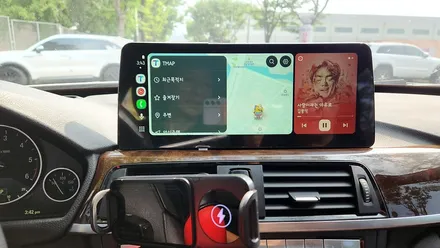 인천 BMW 3GT 순정 모니터 탈거 리눅스 안드로이드 카플레이 모니터 장착 / 인천, 부평, 부천