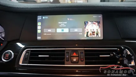 BMW 7시리즈 F02 애플&안드로이드오토  카플레이 장착 / 인천, 부평, 부천