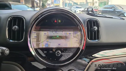 미니 컨트리맨 F60 카플레이 사용이 어려운 운전자를 위한 아틀란네비를 장착 해보세요~~~ / 인천, 부평, 부천