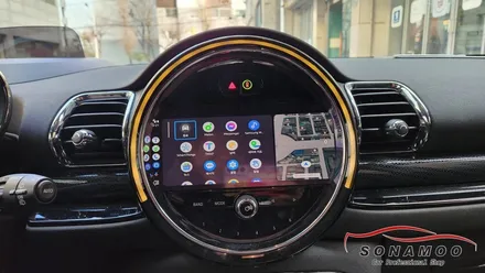 BMW MINI F54클럽맨 안드로이드 오토 모듈설치로 티맵 멜론 사용하기 / 인천, 부평, 부천
