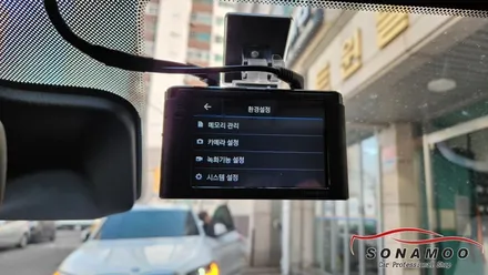 지프 그랜드체로키 순정블랙박스 만도 블랙박스 탈거후 아이나비A700 장착 / 인천, 부평, 부천