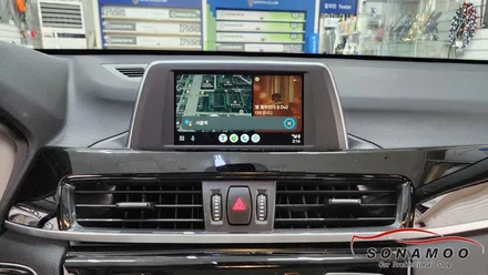 BMW X1(F48) 손쉽게 사용할수있는 애플카플레이 안드로이드 오토 모듈 장착 / 인천, 부평, 부천