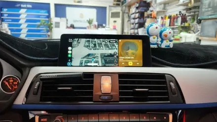 bmw f30 애플카플레이 안드로이드 오토 사용을 위한 모듈 장착 / 인천, 부평, 부천