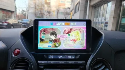 인천 혼다 파일럿 순정 모니터 탈거후 카인원 안드로이드 올인원 장착 / 인천, 부평, 부천