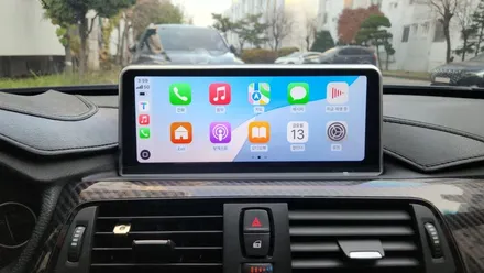 BMW F30 KC 인증 순정 모니터 교체형 애플 카플레이 안드로이드 오토 사용하기 / 인천, 부평, 부천