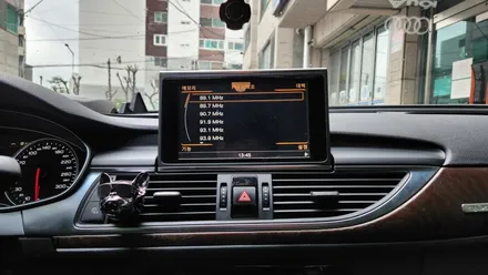 아우디 A6 순정 모니터 블랙아웃  화면 수리 작업 / 인천, 부평, 부천